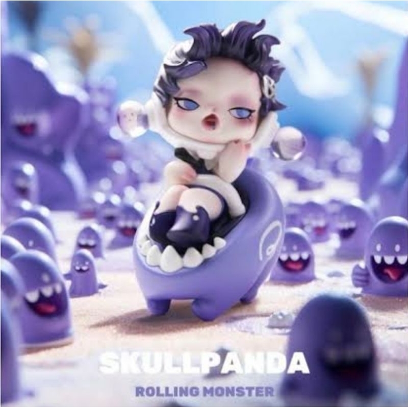 Jual Pop Mart Rolling Monster Skullpanda Pop Land Exclusive