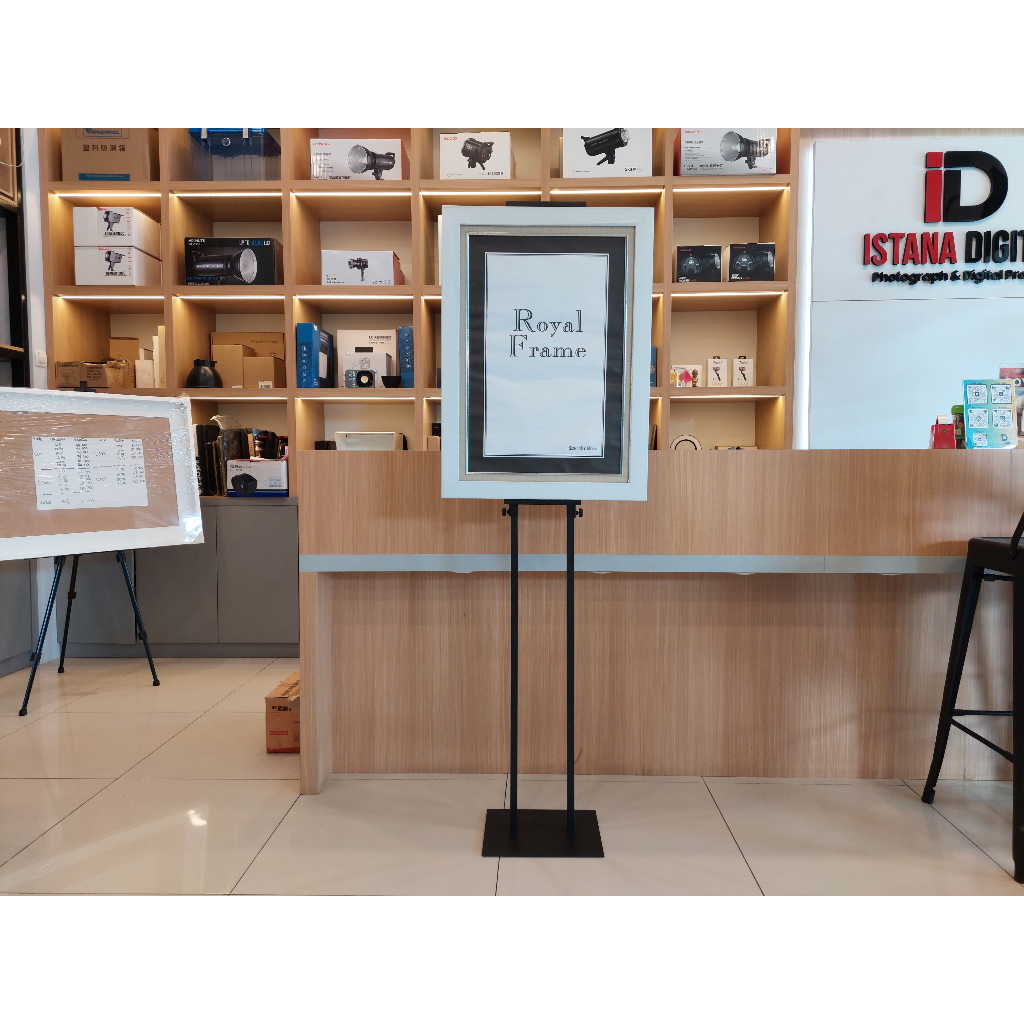 Jual STAND POSTER / STAND FRAME / TRIPOD SPANDUK DISPLAY | Shopee Indonesia