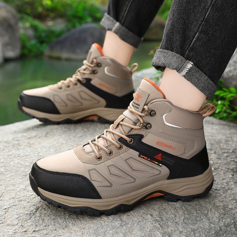 Jual Sepatu Gunung Waterproof Pria Wanita Anti Air Outdoor Hiking ...