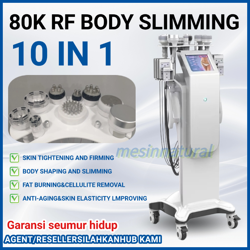 Jual RF 80K 10in1 Slimming Lipo Laser Cavitasi Radio Frekuensi Standing ...