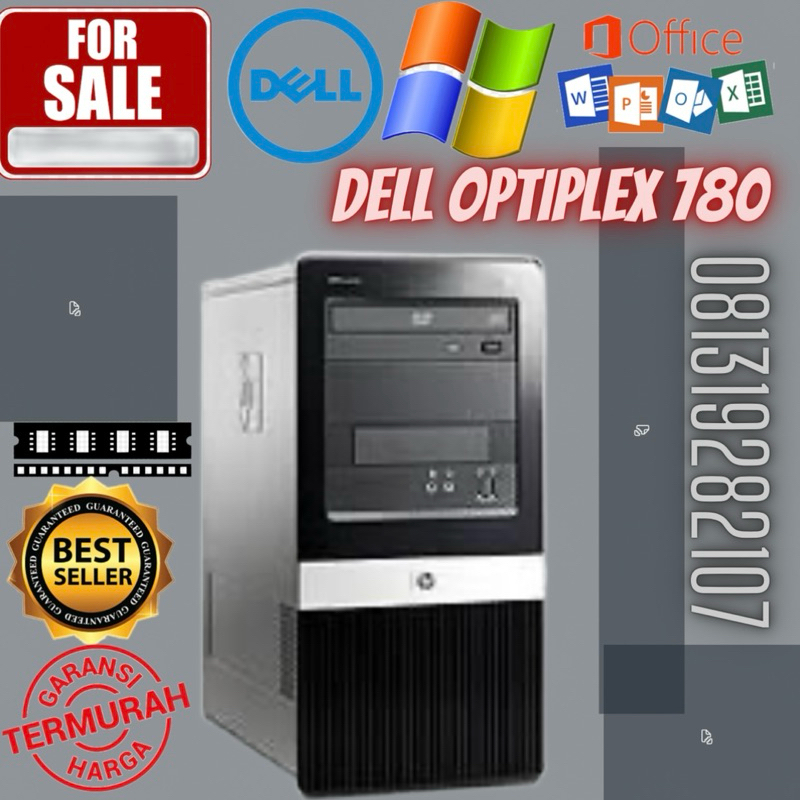 Jual PC Hp Pro Dual Core / Core 2 Duo Ram 2gb hdd 250 Bergaransi ...