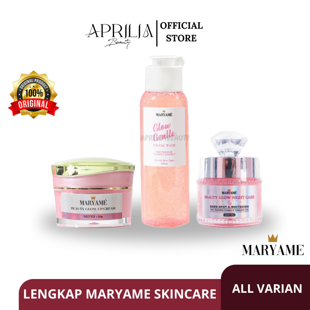 インドネシアのスキンケアMARYAME SKINCARE Jual MARYAME - Maryame Beauty All Skincare Lengkap | Acne