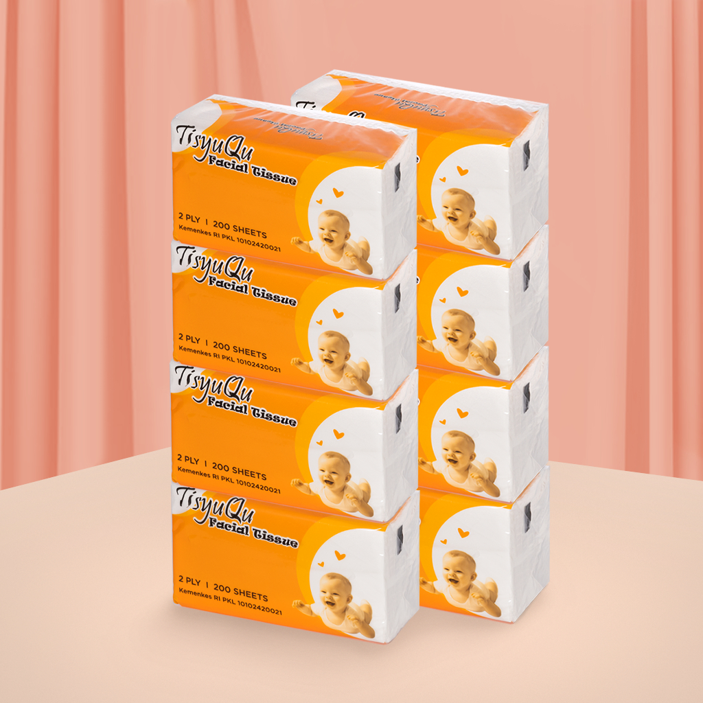 Jual (PAKET 10) Tisyuqu Tisu 200 Lembar - Facial Tissue Soft Tissue ...