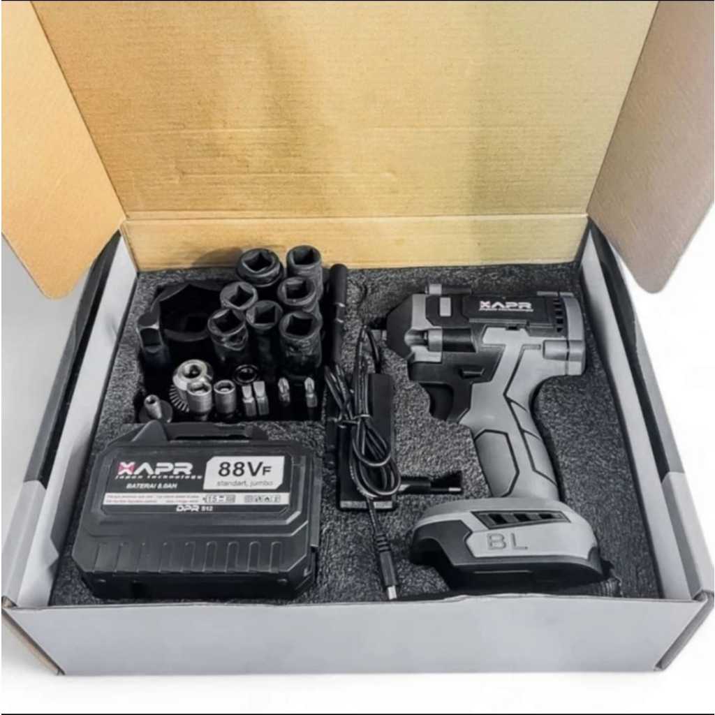 Jual APR AP84PROMAX+ Mesin Bor Impact Wrench AP84+ AP84PROMAXM 1/2inch ...