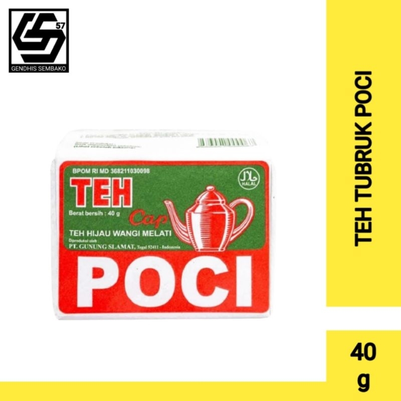 Jual TEH POCI TUBRUK 40g | Shopee Indonesia