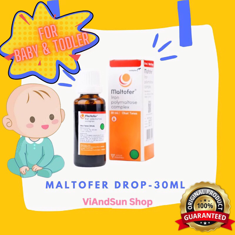 Jual Maltofer Drops 30ml - Vitamin Anemia - Vit Zat Besi | Shopee Indonesia