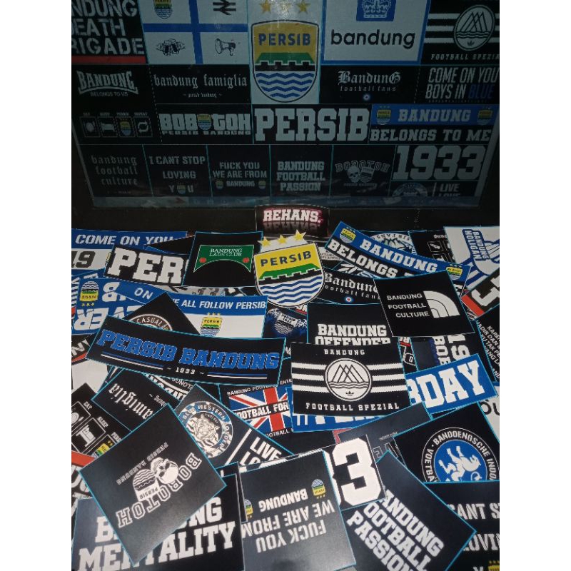 Jual STIKER PERSIB BANDUNG ISI 50+pcs BAHAN VINYL | Shopee Indonesia