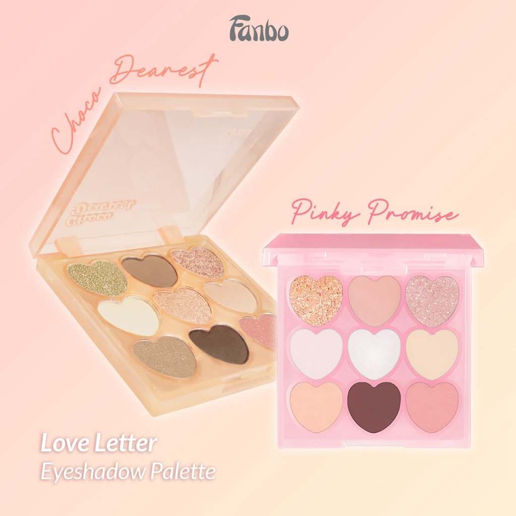 Jual Fanbo Love Letter Eyeshadow Palette | Shopee Indonesia