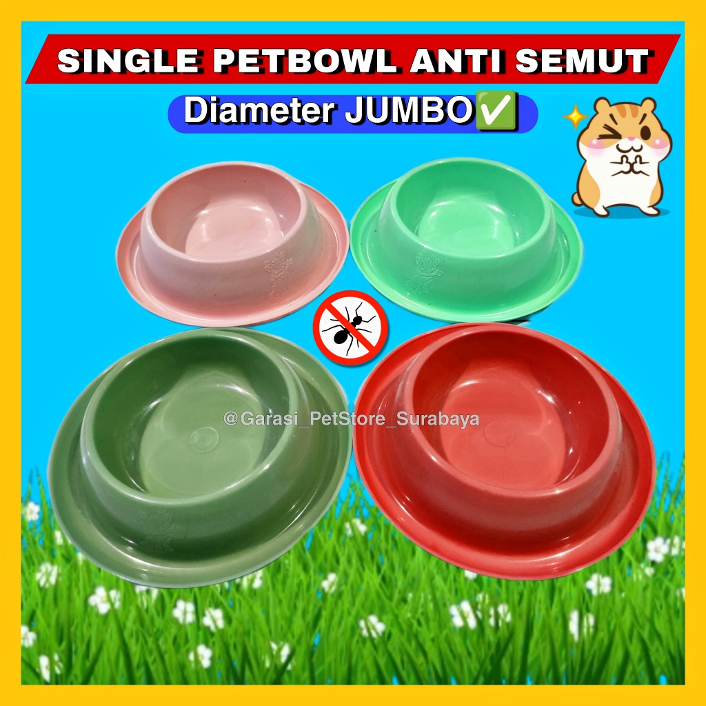 Jual GPSS- Mangkok Makan Minum Kucing Anjing Anti Semut Diameter JUMBO ...