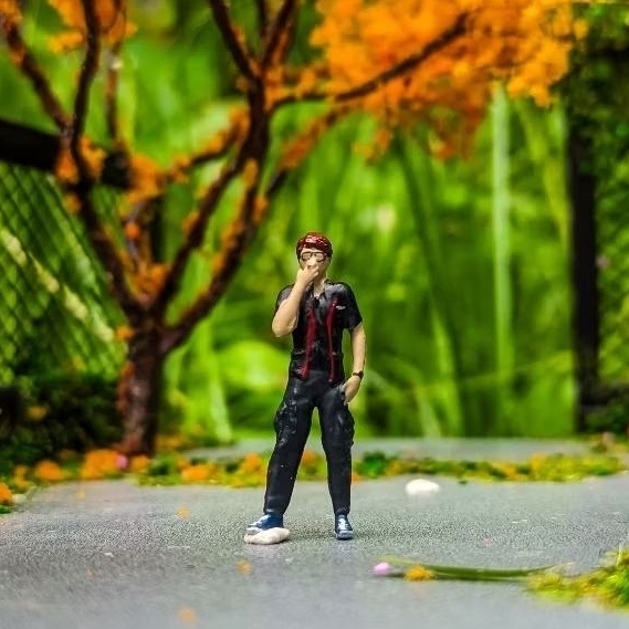 Jual (Smokey Nagata Top Secret) Mini Figure skala 1/64 untuk diecast ...