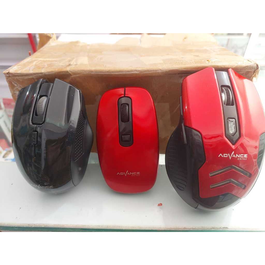 Jual MOUSE WIRELESS ADVANCE WM501/WM502 (Kirim random) | Shopee Indonesia