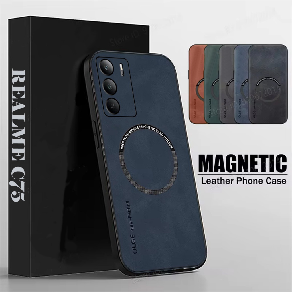 Jual Case REALME C75 / C75X / C71 Casing Magsafe Luxury Magnetic ...