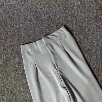 Cozie Pants Long Cullote Basic Rib Knit Celana Kulot Wanita Highwaist Rib Knit Premium