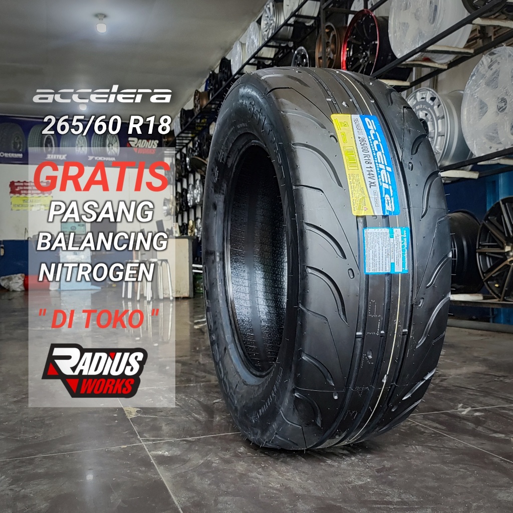Jual Ban mobil pajero fortuner hilux size 265 60 R18 accelera 651 sport ...