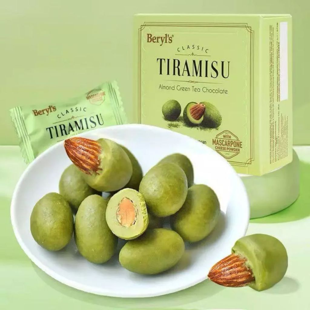 Jual Beryls Tiramisu Almond Chocolate 65g Beryl's White Chocolate Milk ...