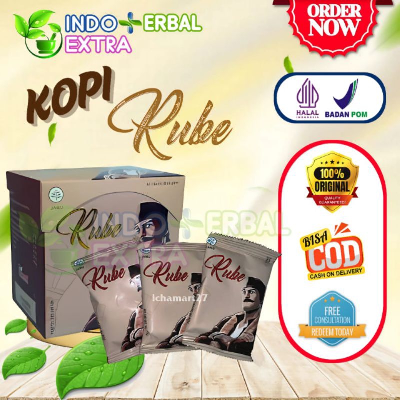 Jual KOPI RUBE ® Kopi Rube Kopi Stamina Pria 1 Box Isi 5 Sachet ...