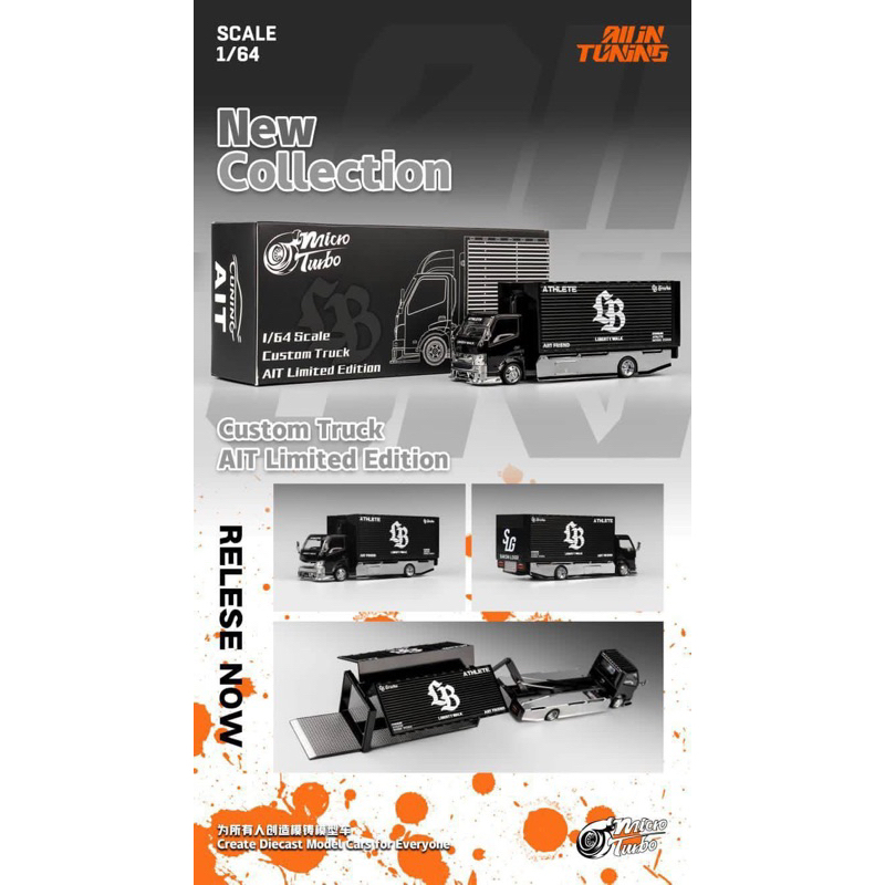 Jual Micro Turbo 1:64 Custom Truck LBWK Black All in Tunning Jual Micro Turbo 1:64 Custom Truck LBWK Black All in Tunning