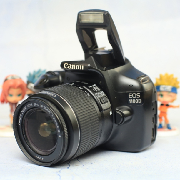 Jual KAMERA CANON 1100D LENSA KIT 18-55MM KAMERA DSLR -Vms