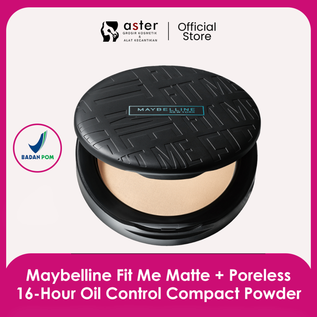 Jual Maybelline Fit Me Matte + Poreless 16-Hour Oil Control Compact ...