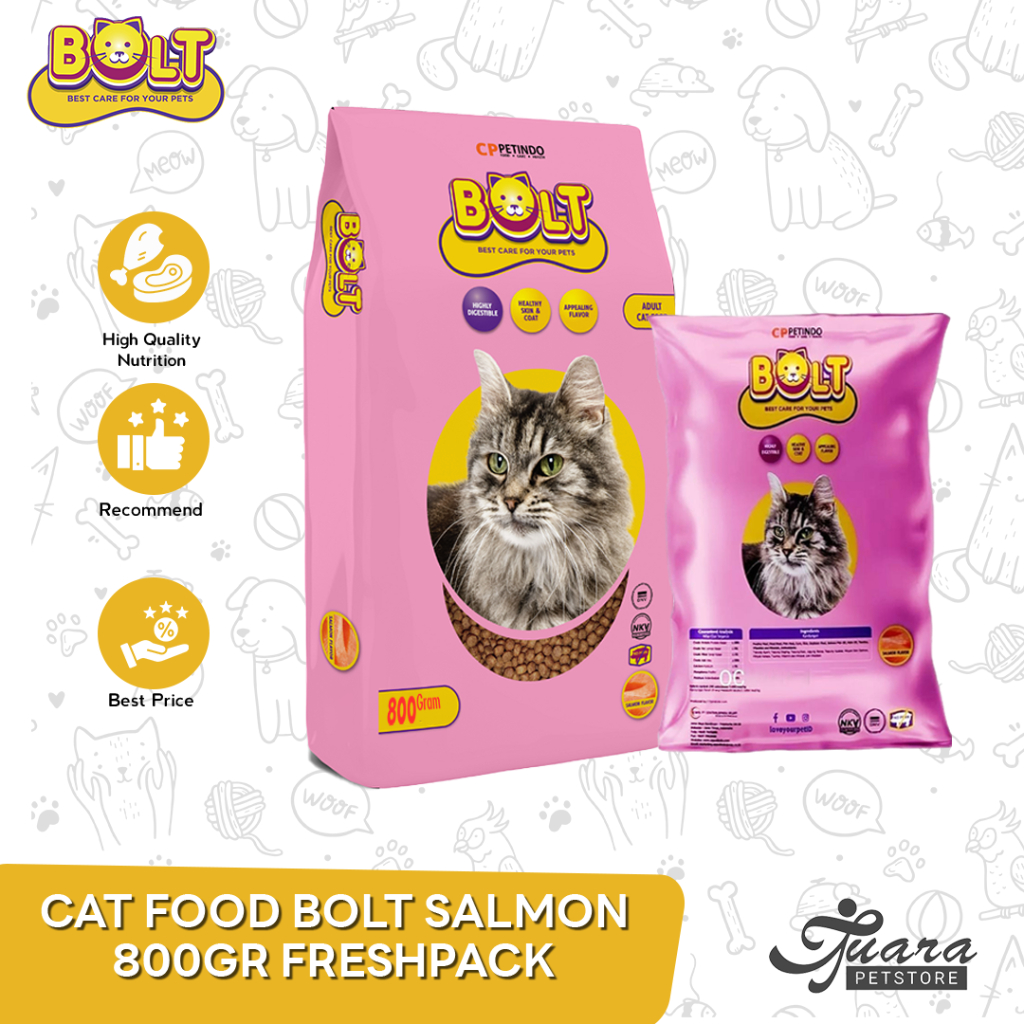 Jual Makanan kucing / Cat Food Bolt Repacking Donut-Ikan 1kg | Shopee ...