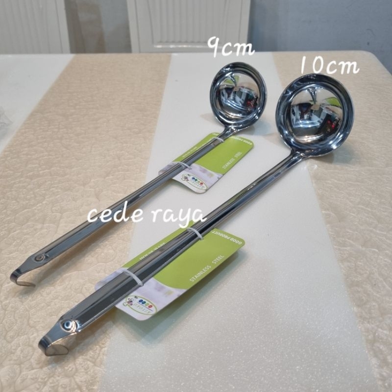 Jual ladle soup / irus / centong / sendok sop gantung stainless besar ...