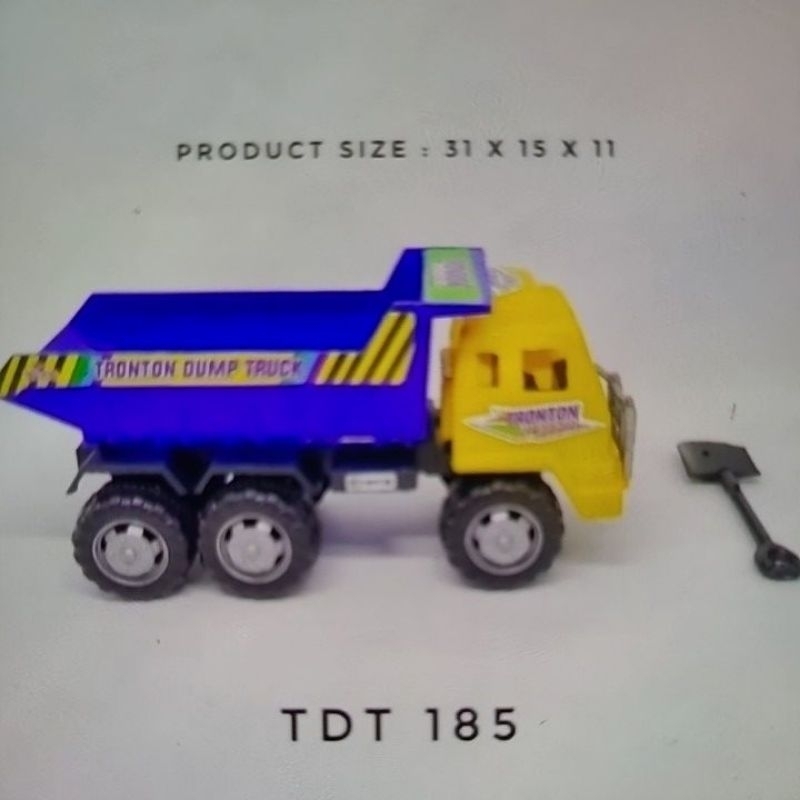 Jual dump truck TDT 185 TTD 999 Mainan mobil truk angkut pasir ada ...