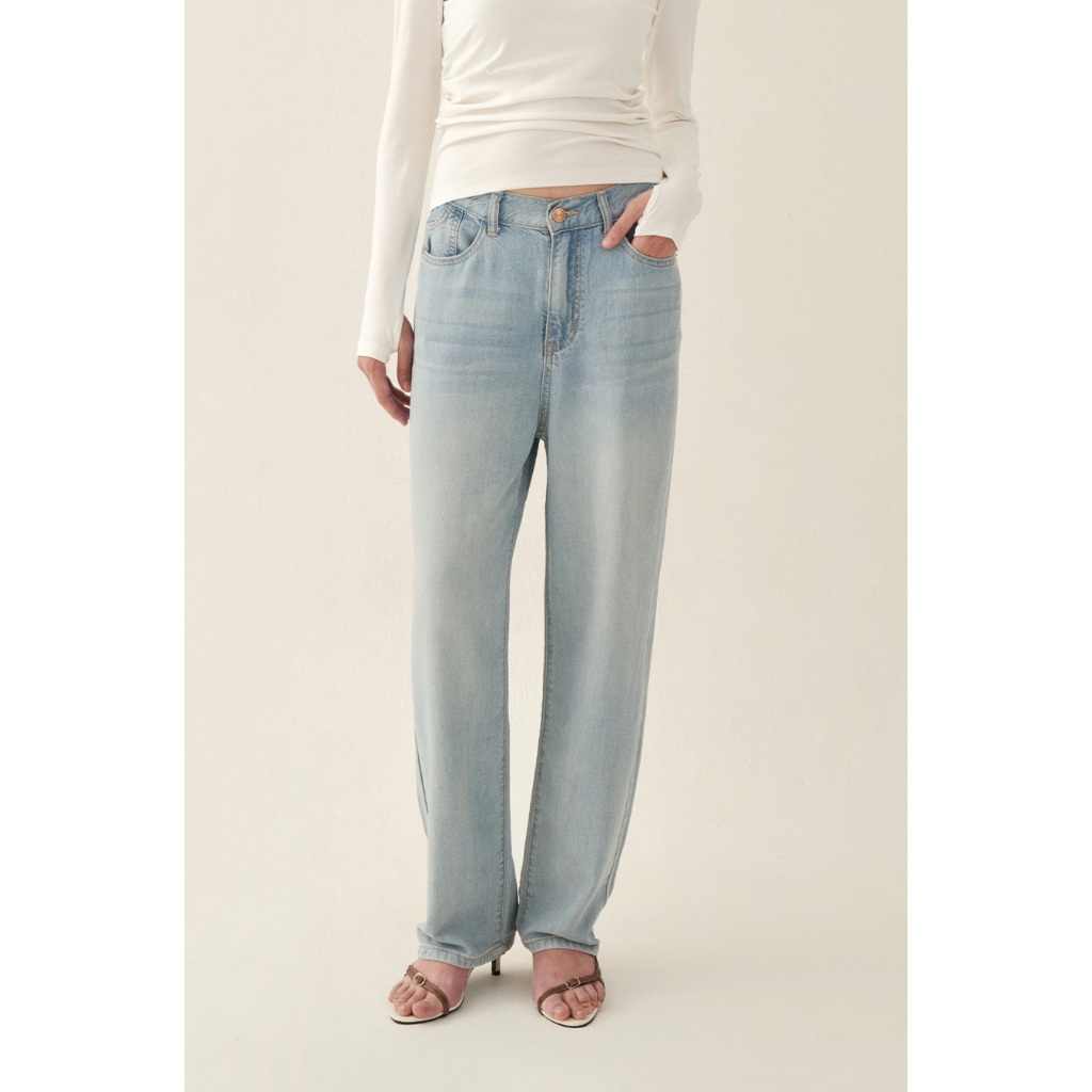 Jual ODIVA Felixa Straight Jeans | Shopee Indonesia