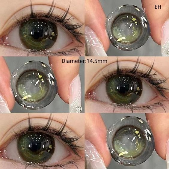 Jual JG 4 Softlens Green14.00 MM soflens cantik trendi viral Magister ...