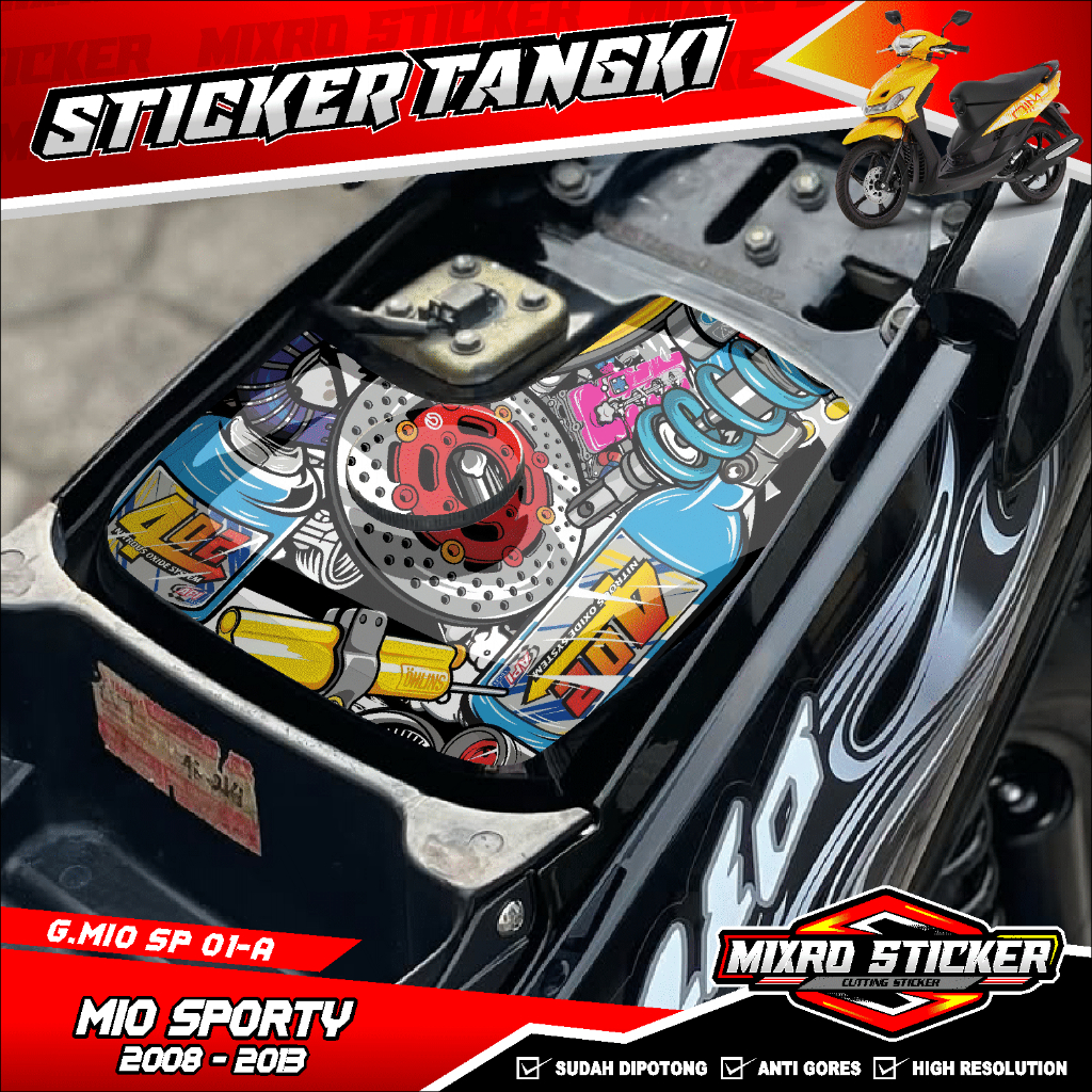 Jual STICKER TANGKI MIO SPORTY KEREN TERBARU MIXRO 001 | Shopee Indonesia
