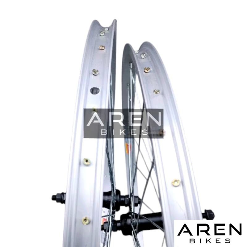 Jual WHEELSET SEPEDA 24 ARAYA VP21 VELG RIM RIMS VP 21 HUB FREEHUB JARI ...