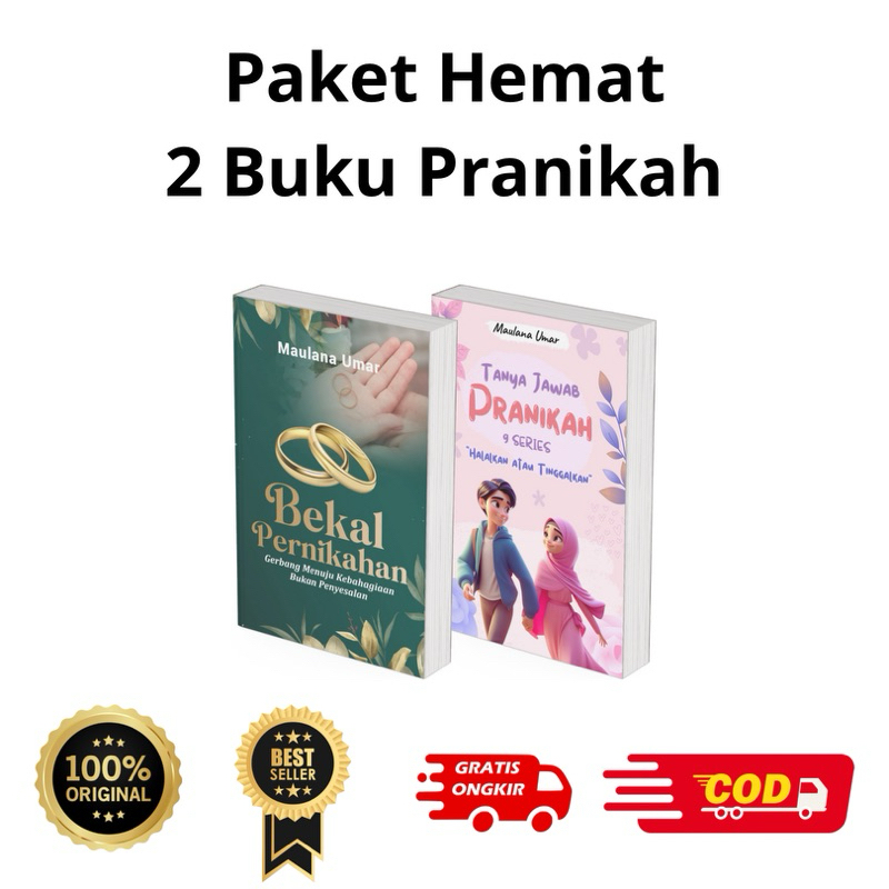 Jual Paket Hemat 2 Buku Pranikah (Bekal Pernikahan + Tanya Jawab ...