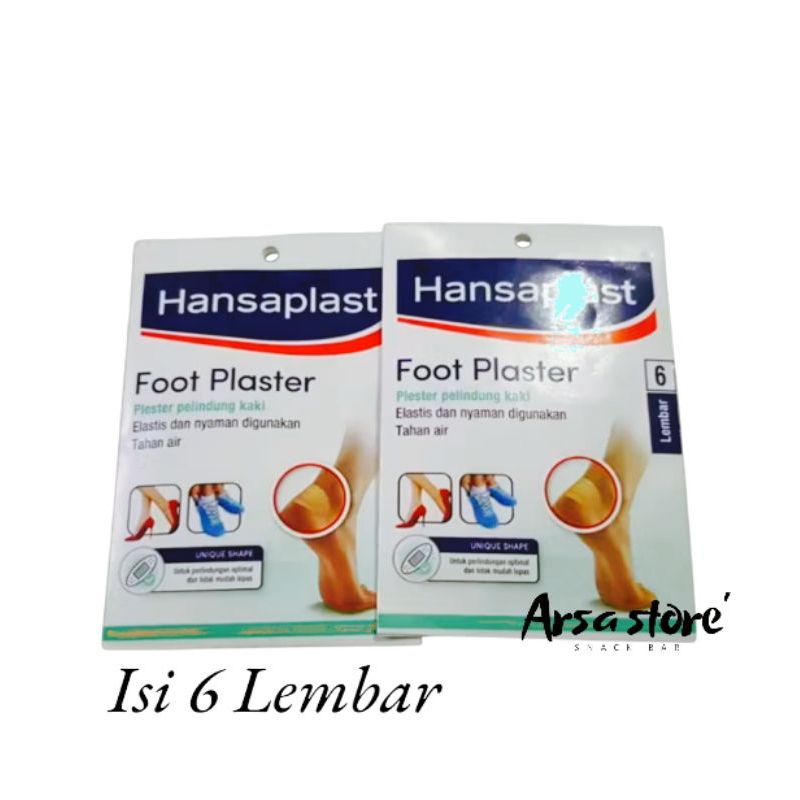 Jual Hansaplast Foot Plaster (isi 6 Lembar) | Shopee Indonesia