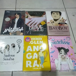 ( ORIGINAL ) OBRAL NOVEL REMAJA / FIKSI /  ROMANSA / ROMANCE / SASTRA / ARJUNA & KIRANA / LOVE LETTERS TO THE DEAD / MANTAN / KETIKA DHIRA JATUH CINTA / MEMORABILIA / GLOOMY GIFT