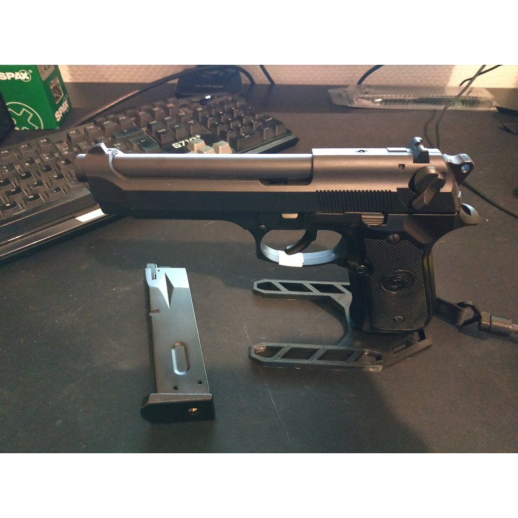 Jual GBB M9 Airsoft Pistol Stand Holder | Shopee Indonesia