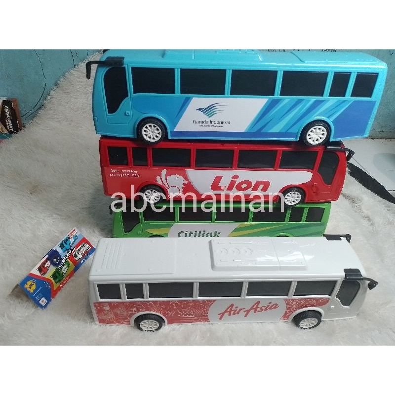 Jual MAINAN BUS CITY LINK/LION/AIR ASIA/GARUDA INDONESIA/RKC 0204-5 ...