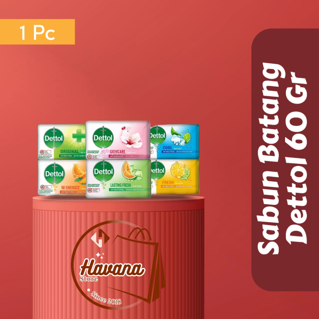 Jual PROMO Sabun Mandi Batang Dettol Anti Bakteri/ Antibacterial Bar ...