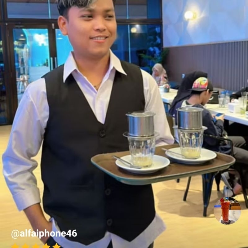 Jual Rompi pelayan hotel waiter Pria dan wanita dewasa | Shopee Indonesia