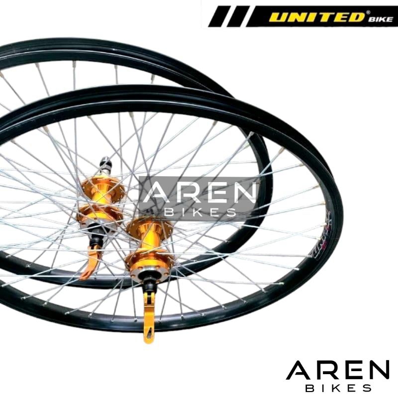 Jual WHEELSET SEPEDA 24 INCH UNITED Z-1000 RODA JADI VELG RIM RIMS ...