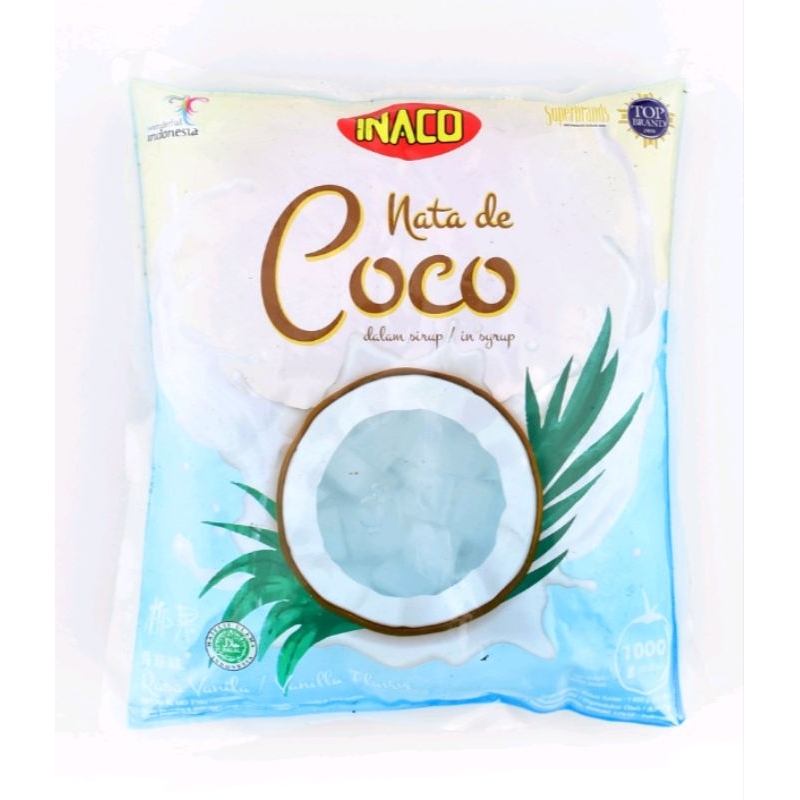 Jual Inaco Nata de Coco Vanila 1 kg | Shopee Indonesia