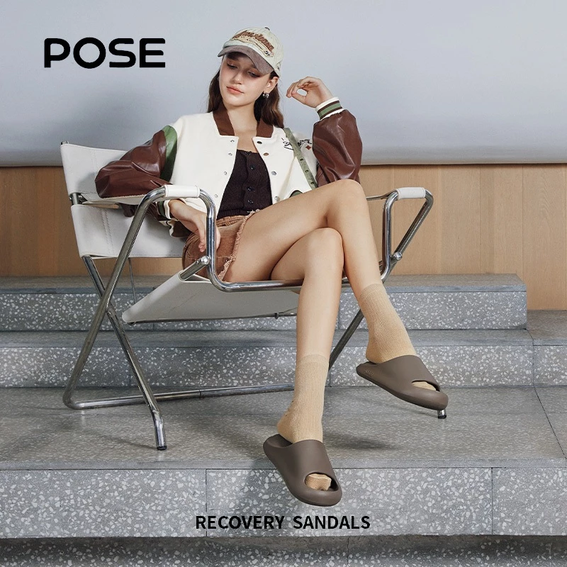 Sandal Selop Cloud Bounce Tampak Depan