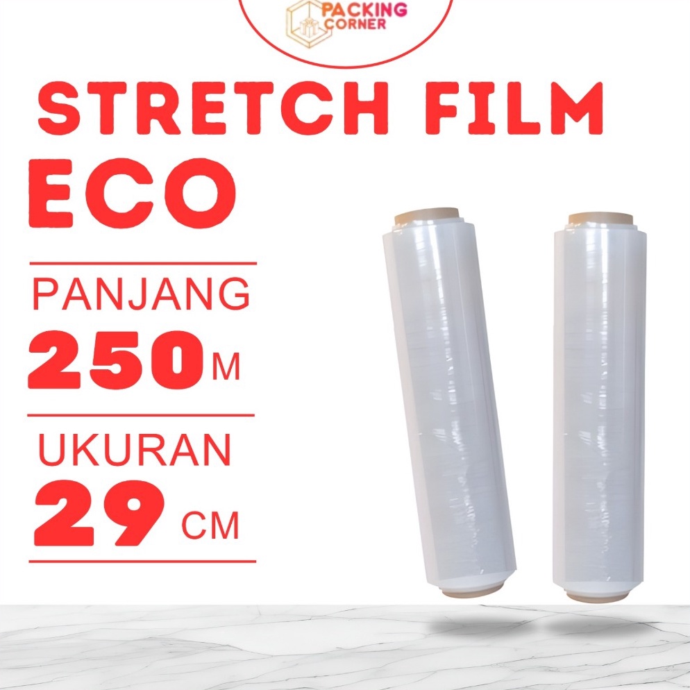 Jual Bagus Dipakai Stretch Film Plastik Wrapping 3x25 3cm x 25m ...