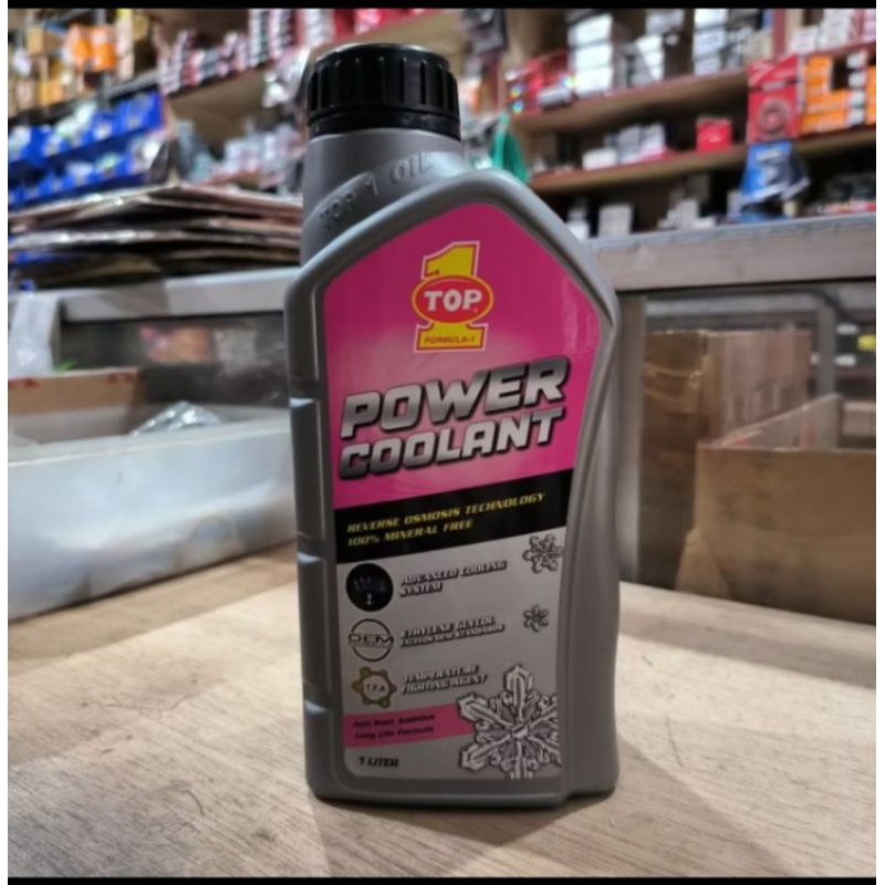 Jual AIR RADIATOR TOP 1 POWER COOLANT 1 LITER | Shopee Indonesia