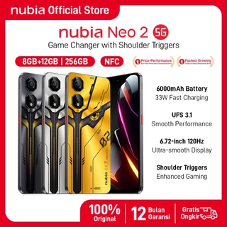 nubia NEO 2 5G NFC RAM 8GB+ROM 256GB 6.000 mAh Garansi Resmi