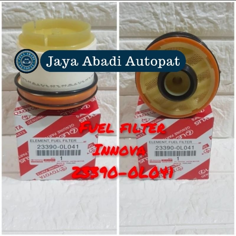 Jual FUEL FILTER SOLAR INOVA INNOVA HILUX FORTUNER DIESEL ORIGINAL ...
