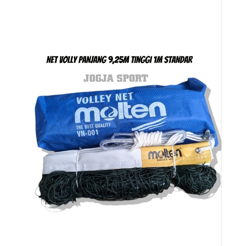 Jual COD NET VOLLY MOLTEN STANDAR DEWASA TALI SELINK NET VOLI | Shopee ...