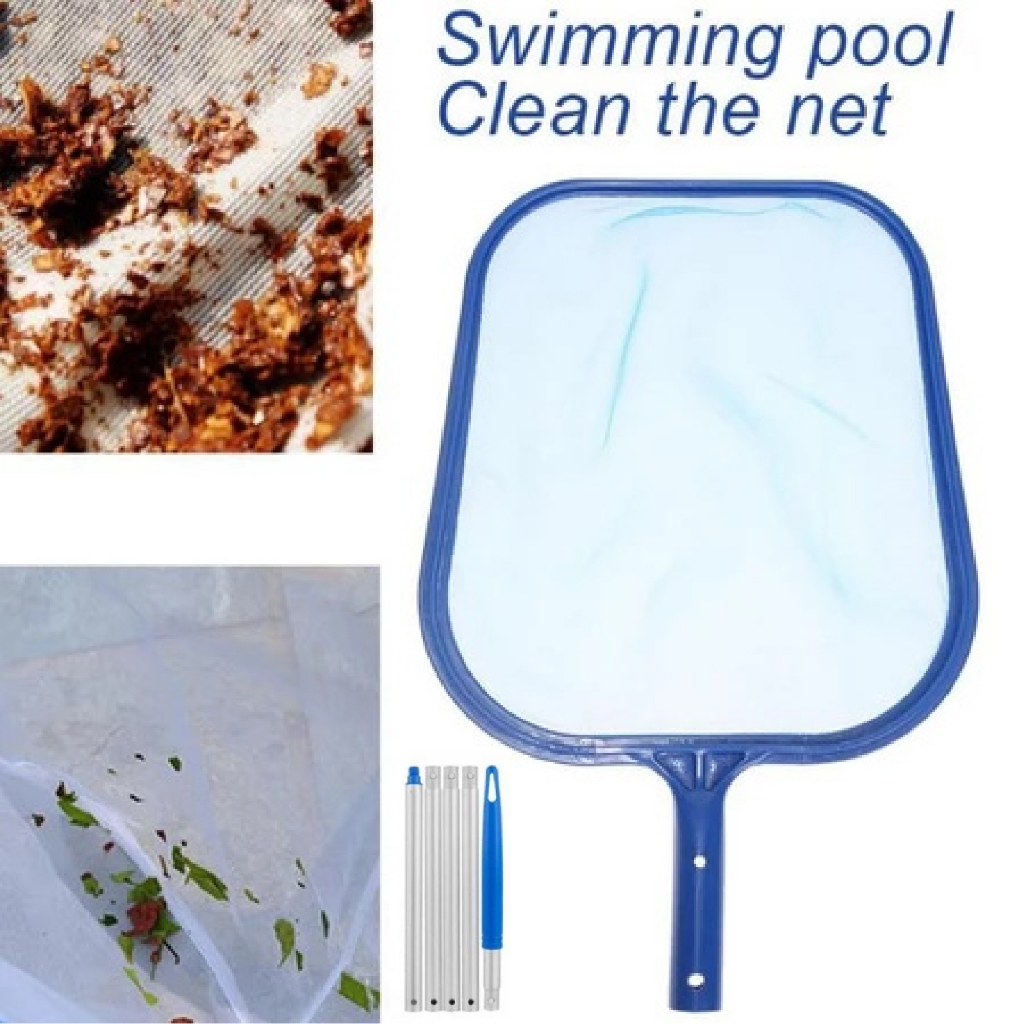 Jual 155cm Sampah Pembersih Rake Mesh Leaf Jaring Kolam Renang Skimmer ...