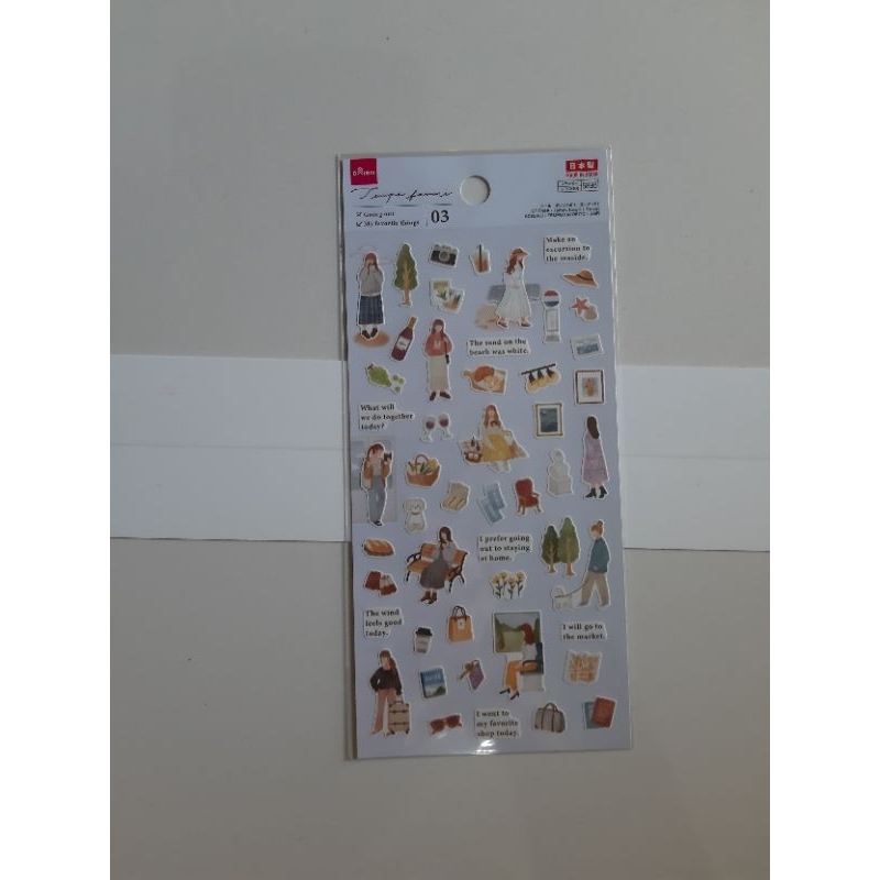 Jual Stiker Sticker Ori Japan from Daiso Seria Cando | Shopee Indonesia