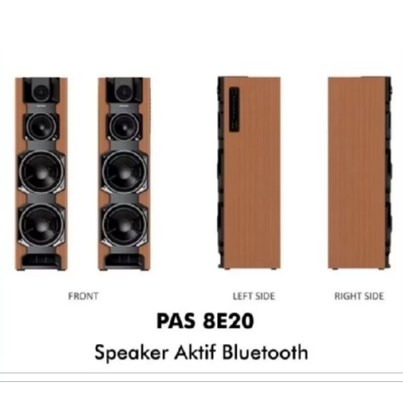 Jual POLYTRON PAS-8E20 Speaker Aktif Bluetooth | Shopee Indonesia