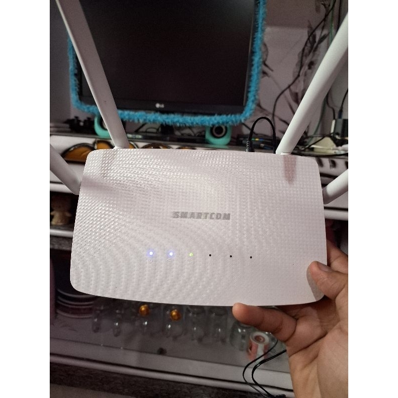Jual Modem Router WiFi SMARTCOM XM286 4G All Operator | Shopee Indonesia