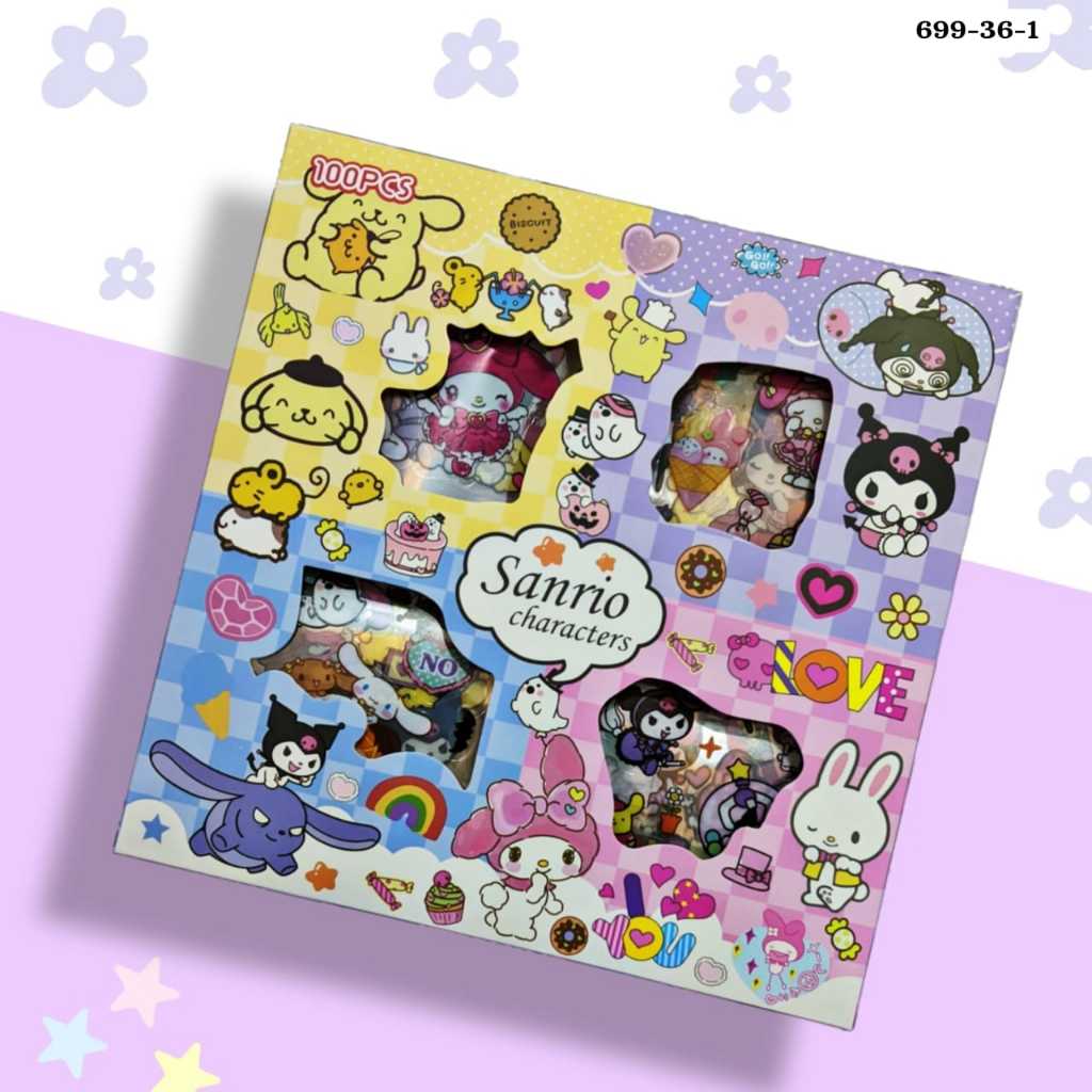 Jual Stiker Momo Isi 100 Lembar Anti Air Sticker Aesthetic Dekorasi ...